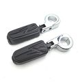 Hk Moto- 1 4 Flame Foot Pegs P Clamps For Suzuki Vs1400 Vz1500 Intruder M800 C800