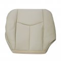 Secosautoparts Passenger Side Bottom Seat Cover Compatible With Chevy Gmc Tahoe Yukon Suburban Sierra 2003 2004 2005 2006 Tan