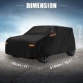 X Autohaux Car Cover For Kia Soul 2009-2024 210d-pu Oxford Outdoor Full All Weather Waterproof Windproof Sun Protection With