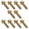 Caltric 10x Flanged Head Clutch Bolt M6x20 Compatible With Polaris Scrambler Xp 1000 2021