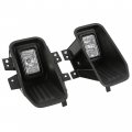 Hecasa Fog Lights Pair Compatible With 2018-2020 Ford F150 F-150 Replacement For Fo2593246 Fo2592246 Halogen Driving Lamps