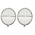 Headlight Stone Guard Fits Beetle 54-66 Stainless Pair Compatible With Dune Buggy