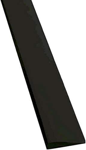Roppe Transition Reducer Profile 45 Black 1 8 H X 9 L 5 W