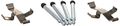 Carlson Quality Brake Parts 13073 Disc Hardware Kit 