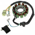 Caltric Stator And Pickup Coil Compatible With Honda Trx300fw Fourtrax 300 1988-200012 Pol