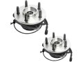 Front Wheel Bearing Hub Assembly Set Of 2 For 2002-2007 Jeep Liberty Fits 4wd And Rwd Models With 4-wheel Abs Brakes