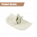 X Autohaux 2 Set Beige Iron Sun Visor Cap Clip Retainer No Ds7z-54672a40-af Ds7z4273aa Ds7z-9904132-a Ford Fusion 2013-2016 For