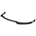 Auto Dynasty 3pcs Ra-style Paintable Front Bumper Lip Spoiler Splitter Body Kit For Dodge Charger 2015-2021 Glossy Black 