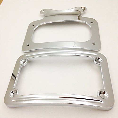 License Plate Mounting Kit For Road Glide Custom Fltrx And Street Flhx 2010 2014 Chrome Aluminum Powder Coated Fit