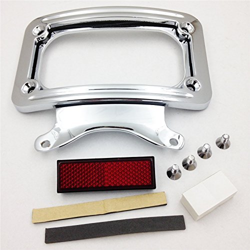 License Plate Mounting Kit For Road Glide Custom Fltrx And Street Flhx 2010 2014 Chrome Aluminum Powder Coated Fit