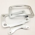 License Plate Mounting Kit For Road Glide Custom Fltrx And Street Flhx 2010 2014 Chrome Aluminum Powder Coated Fit