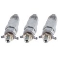 3 Pack Fuel Injectors For Kubota B1550 B1750 Replacement 15221-53000 19202-53020 19202-53030 15271-53000 15271-53140 