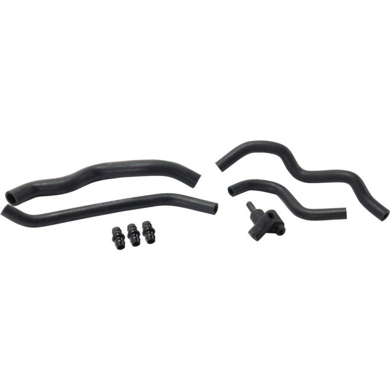 Mercedes-benz Slk55 Amg Breather Hose 2005-2011 8-piece Kit Includes 4 Hoses Connectors 1120180209 1120180382 1120180282