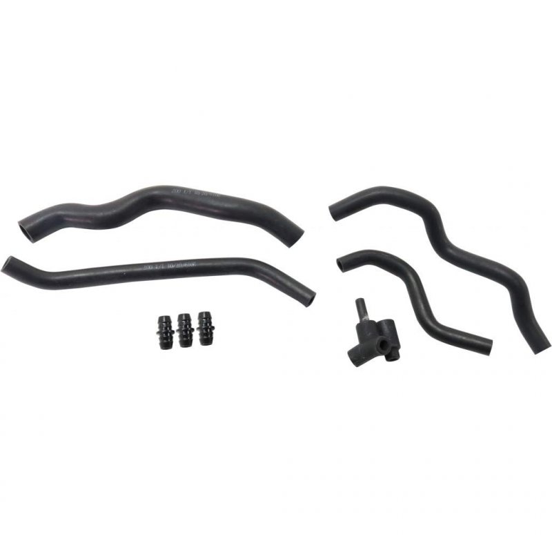 Mercedes-benz Slk55 Amg Breather Hose 2005-2011 8-piece Kit Includes 4 Hoses Connectors 1120180209 1120180382 1120180282