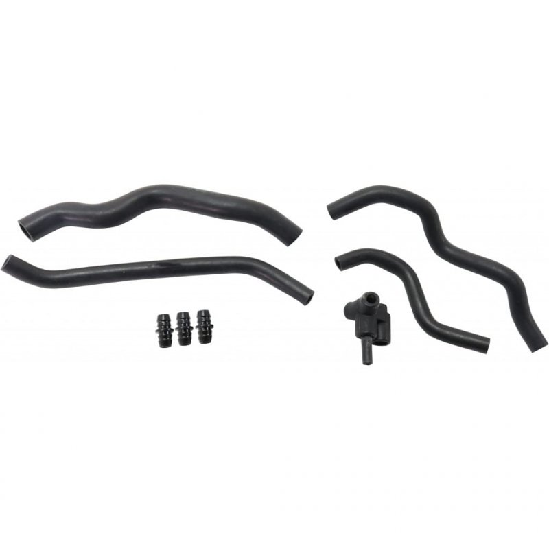 Mercedes-benz Slk55 Amg Breather Hose 2005-2011 8-piece Kit Includes 4 Hoses Connectors 1120180209 1120180382 1120180282
