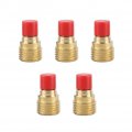 45v44 Collet Body Tig Welding Torch Gas Lens Kit Accessories 2 4mm 3 32 For Wp-9 20 25 5pcs 