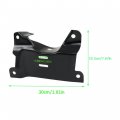 Waltyotur Front Bumper Left And Right Sides Outer Bracket Black Steel Replacement For Silverado 2500hd 3500hd 2007-2010