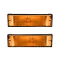 Dodge Hardbody 1990 1991 1992 Turn Signal Light Driver And Passenger Side Pair Mi2530101 Mb912713 