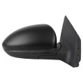 Right Side Mirror For 2011-2015 Chevy Cruze Power Heated Ptm Gm1321421 19258660 Adjustable Towing With Textured Abs Shell Case