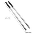 Garage Door Torsion Spring Winding Bars 2pcs Alloy Steel Rods With Anti Slip Handle 1 2in Diameter 17