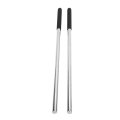 Garage Door Torsion Spring Winding Bars 2pcs Alloy Steel Rods With Anti Slip Handle 1 2in Diameter 17