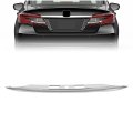 Rear License Garnish Chrome Trim Trunk Molding For 2016-2017 Honda Accord Sedan 4-door Replacement 74890-t2g-a11 74890t2ga11 