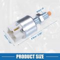 A Absopro Brake Stop Light Lamp Switch No 8434047020 Pedal Control For Toyota Corolla 2005-2008 Plastic Silver Tone White
