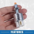 A Absopro Brake Stop Light Lamp Switch No 8434047020 Pedal Control For Toyota Corolla 2005-2008 Plastic Silver Tone White