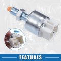 A Absopro Brake Stop Light Lamp Switch No 8434047020 Pedal Control For Toyota Corolla 2005-2008 Plastic Silver Tone White