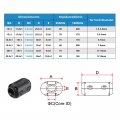 Uxcell Clip-on Ferrite Ring Core Anti-interference Noise For 3mm 5mm 7mm 9mm 13mm Diameter Cable Tvs Speakers Radio Audio