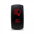 Ch4x4 Rocker Switch Spot Lights Symbol Red Led