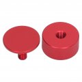 Welding Hood Pipeliner Helmet Fastener Aluminum Alloy Headgear Replacement Polished Surface Metal Screw Flip For Hard Hat Red