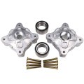 Front Left Right Wheel Hubs With Studs Bearings Replacement For Polaris Rzr S 800 Efi 2008 2009 2010 2011 2012 2013 2014