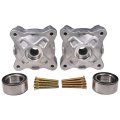 Jdmspeed New Front Left Right Wheel Hubs With Studs Bearings Replacement For Polaris Rzr S 800 Efi 2008 2009 2010 2011 2012