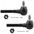 Boxi 2pcs Front Outer Tie Rod Ends Fit For Dodge B150 B1500 B200 B250 B2500 B300 B350 B3500 D100 D150 D200 D250 D300 D350 D400 