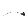 Parking Brake Release Cable For Chevy Silverado 3500 2011 2012 2013 Steel Material Black Jacket Replacement 15124760 15929213 