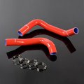Coolant Silicone Radiator Hose Kit For Pontiac Firebird Grand Prix 1970-1987 Red