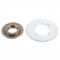 Chain Sprocket Set 78mm Od 4-hole Toothless Flywheel T8f 44t 54mm For 43cc 49cc Mini Pocket Gas Scooter Atv 
