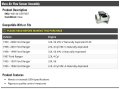 Mass Air Flow Sensor Assembly For 1995 To 2001 Ford Ranger W0144-c897487