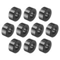 10 Pcs Aluminum Spacer 2 Bore X 1 Od 7 16 Length Black Round Unthreaded Standoff Bushing Plain Finish Metal Spacers 