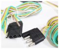 Road Genie Magnetic Tow Lights Red Amber Double-sided Dot Approved 20-foot Wiring Harness Scratch-resistant Powered By 