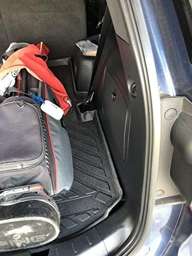 Cargo Liner Trunk Mat For Ford Explorer 2011 2019 Weather Resistant Rubber With Raised Lip And Non Slip Bottom Laser Cut Design