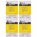 Niche Brake Pad Set For Yamaha Royal Star Road Fzr1000 Fzr400s 4nk-w0046-00 Front Rear Organic 4 Pack