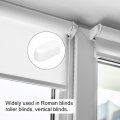 Uxcell Blind Chain Connector 100pcs Plastic Bead Ball Cord Connectors For Roman Roller Shades Blinds Curtained Fit 4 5mm Bead