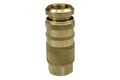 15c90b4f Automatic Six Ball Coupler In Body Sizedustrial And Acme Interchange 1 4 In Fnpt Female Brass Quick Connect Hose 
