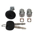 Ignition Switch Lock Cylinder With Pair Front Door For Dodge Ram Pickup 2005 Repl 707835 706592 X2 598007