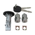 Ignition Switch Lock Cylinder With Pair Front Door For Dodge Ram Pickup 2005 Repl 707835 706592 X2 598007