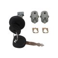 Ignition Switch Lock Cylinder With Pair Front Door For Dodge Ram Pickup 2005 Repl 707835 706592 X2 598007