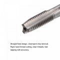 Uxcell Thread Milling Taps 3 8-16 Unc High Speed Steel Hss Straight Flutes Machine Screw Threading Tap 5 Length Extra Long