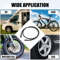 X Autohaux 39 Tire Inflator Air Pump Hose Adapter Extension Locking Chuck Tube Connection For Standard America Valve Without